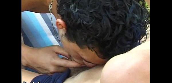  Two yummy South American boys enjoying sex camping